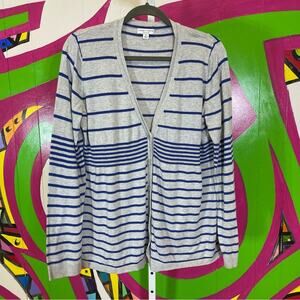 Liz Lange Maternity for Target. Striped Cardigan. Size XL. Good used condition!